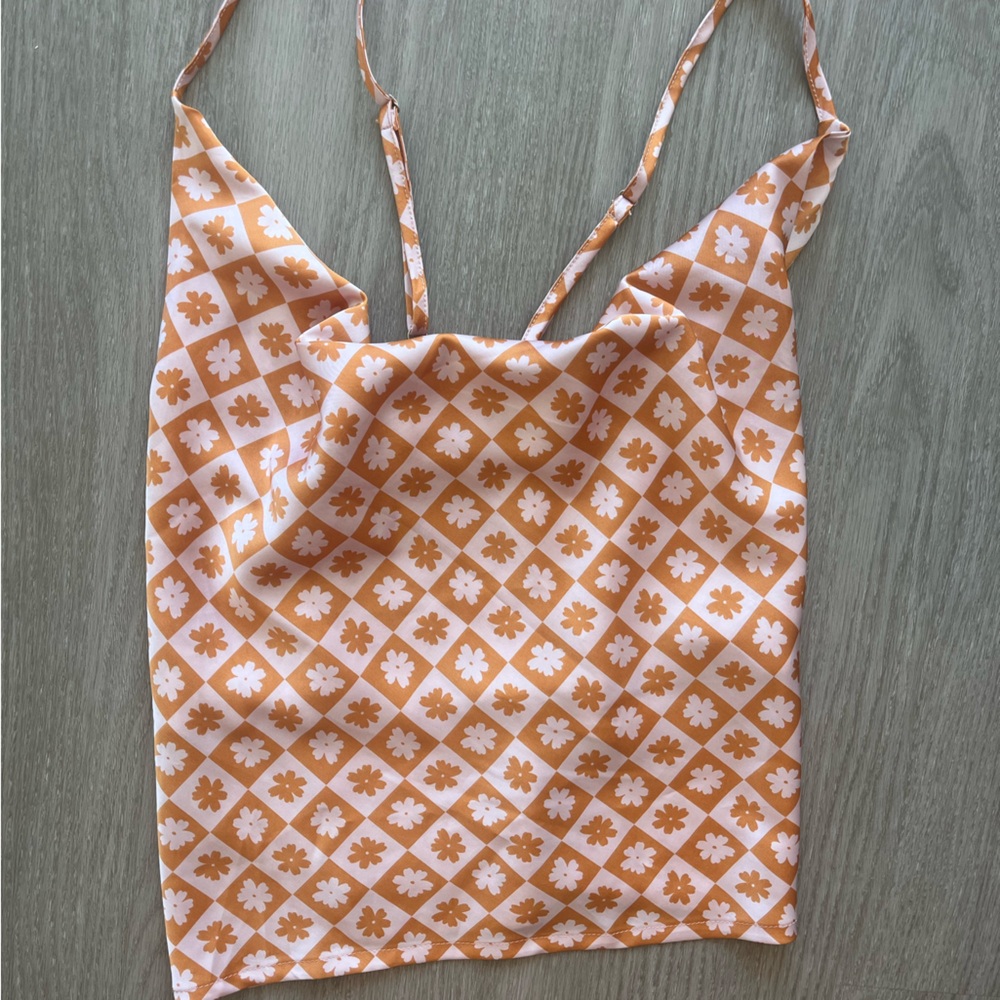Silk tank top